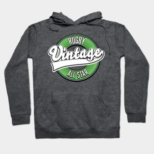 Rugby Vintage All Star logo Hoodie